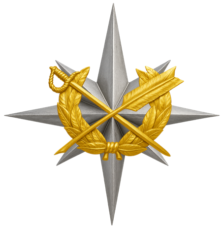 U.S. Army JAG Corps compass crest